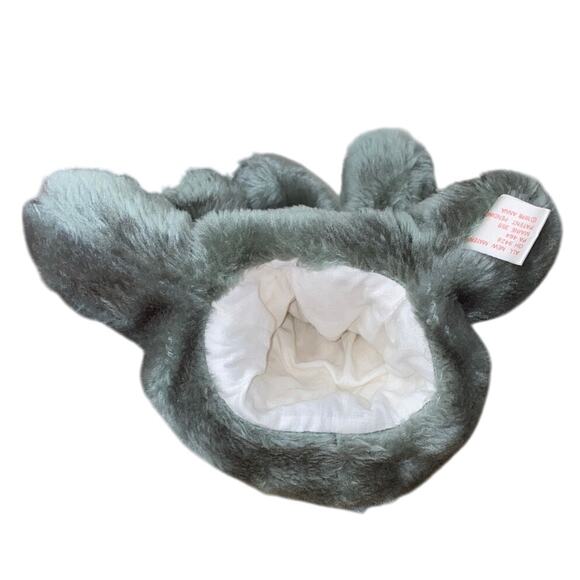 Elephant Hand Puppet Plush Toy Animal Express 11” Vintage 1982 1978 Blue Eyes - Picture 10 of 13